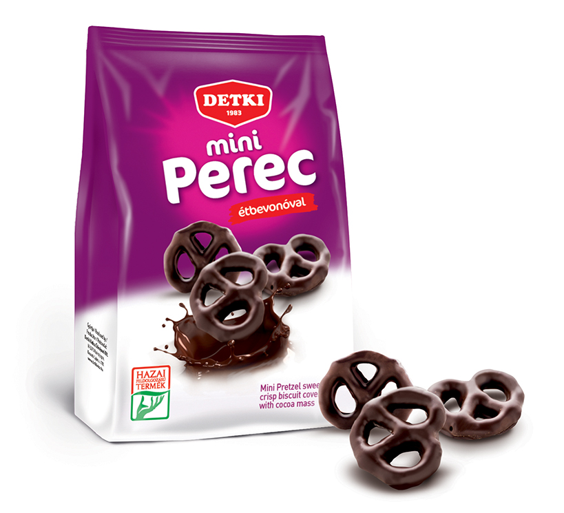 Detki Mini Perec omlós édes keksz 160g